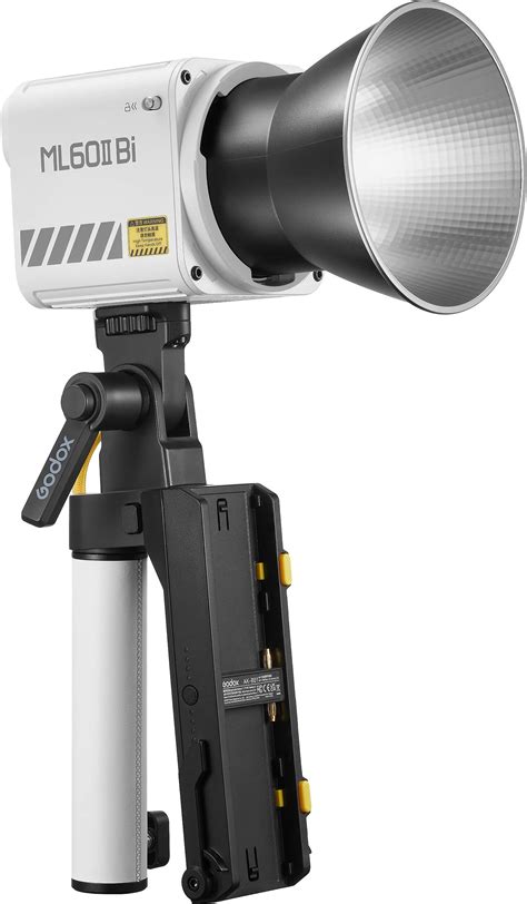 Godox ML60IIBi 70W Bi-Color COB LED Video Light with Battery Accessory ...