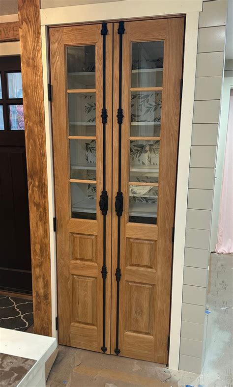 Four Lite Double Raised Panel, Solid Doors, Custom Wood Doors, Pantry ...