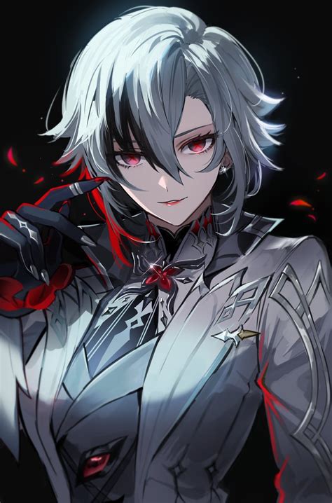 arlecchino (genshin impact) drawn by fractalmagnolia | Danbooru