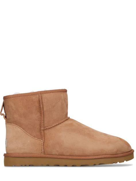 10mm classic mini shearling boots - Ugg - Men | Luisaviaroma