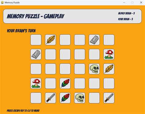 Image result for Memory Puzzle Game