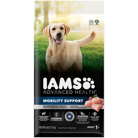 Iams Advanced Health Mobility Support Chicken & Whole Grain Recipe ...