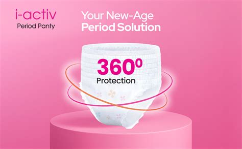 Buy i activ Period Panty for Girls & Women | M-L | 10's Pack ...