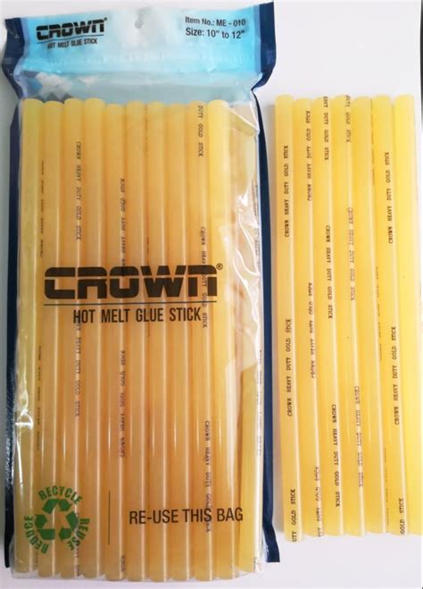 Crown Yellow / Gold Hot Melt Glue Sticks for Glue Gun (1 pc) – Indian ...