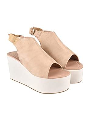 Buy Shoetopia Women & Girls Stylish Peep Toe Platform Heels/P-4/Cream ...