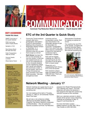 Fillable Online commtrans ETC of the 3rd Quarter is Quick Study Network ...