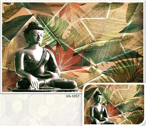 Lord Buddha Exotic Tropical Wallpaper – Myindianthings