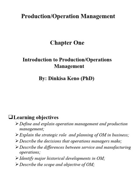 Operations Management Chapter 1 的图像结果