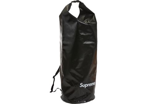 Supreme Ortlieb Large Rolltop Backpack Black – Kicks Machine