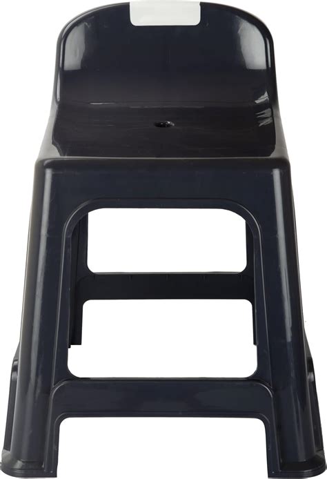 Nayasa Plastic Aarohi13 Stool (Glossy Finish, Grey, Stool_518_XL_Grey ...