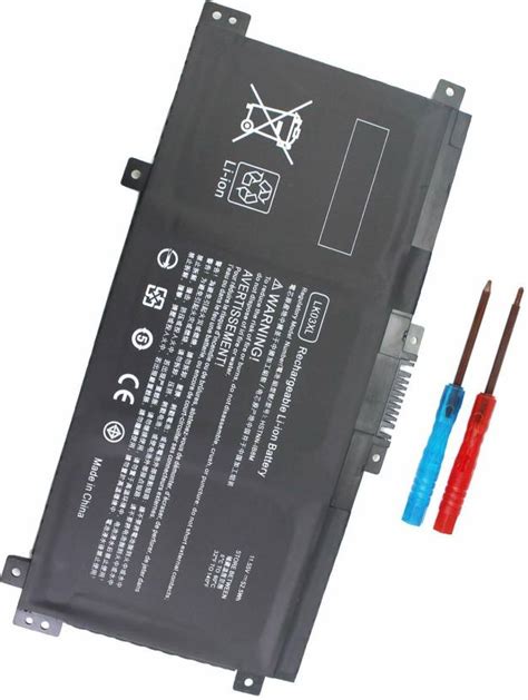 HB PLUS LK03XL Battery Compatible for HP Envy 17m-ae0xx cp0011dx ae1xx ...