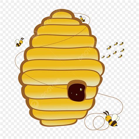 Natural Beehive Vector Design Images, Natural Beehive Beehive Clip Art ...