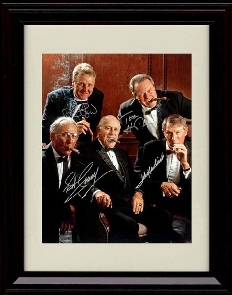 Buy Framed Larry Bird, Tom Heinsohn, Bob Cousy and John Havlicek ...