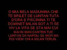 testi cori napoli cori milan testi cori napoli cori milan