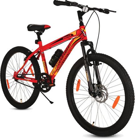 LEADER Sniper MTB 24T with Front Suspension and Disc Brake-Ideal for 9 ...