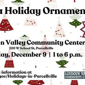 Ornament Workshop, Loudoun Valley Community Center - LVCC, Philomont ...
