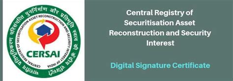 Class 3 Digital Signature for CERSAI | Digital Signature