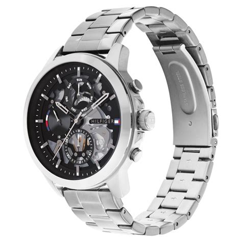 Tommy Hilfiger Men Black Dial Quartz Multifunction Watch – The Watch ...