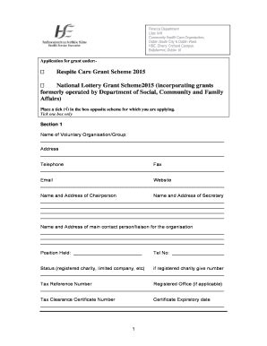 Fillable Online devcerts hse section 1 organisational details - Health ...