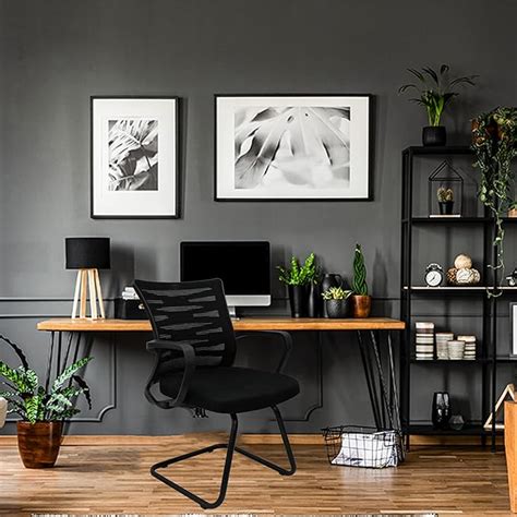 ARK Mid Back Mesh Office Chair for Work from Home | Ergonomic Computer ...