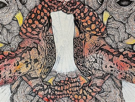 A piece I made based off the owls and turtles who live in my neck of ...