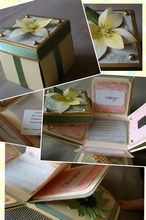 Image result for Exploding Box Card