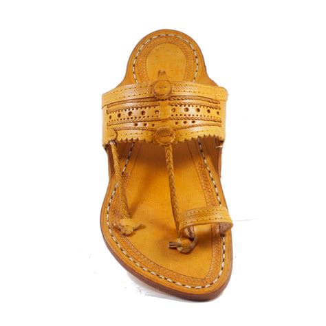 Shop Classic Kolhapuri Chappal For Men Handstitched by vhaan