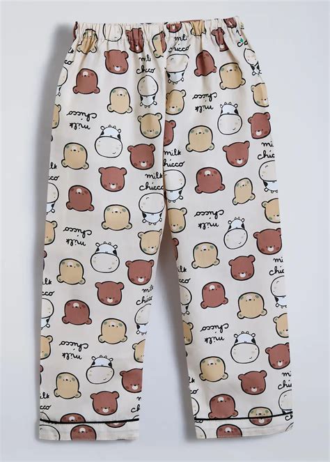 Shop Online 2-Pc Cotton Teddy Sleepwear Set at ₹599