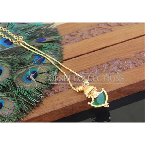 Kerala Traditional Gold Plated Temple Palakka Necklace M2492 – Urshi ...