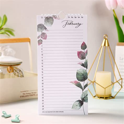 Buy Perpetual Calendar - 12 Months Undated Calendar from January to ...