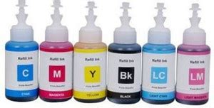 Momad Refill Ink For Epson L805 Ink Tank Printer - 6 Colors - 70 ML ...