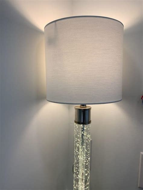 White Drum Small Table Lamp Shade, 9x9x8