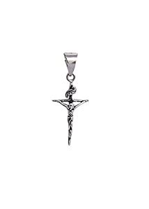 Abhooshan 92.5 Sterling Silver Jesus Christ Holy Cross Pendent Locket ...