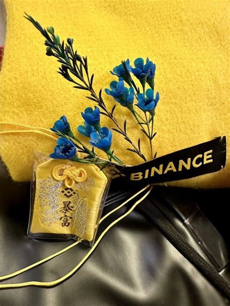 The festive red and noble yellow of Binance's New Year gift | 小树苗 ...