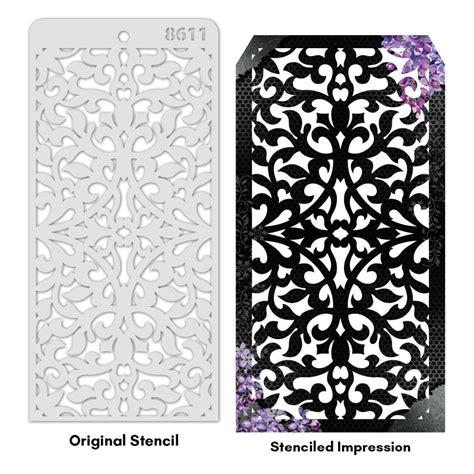 iCraft Layering Stencils - 4 x 8" - 8611| Art Lounge
