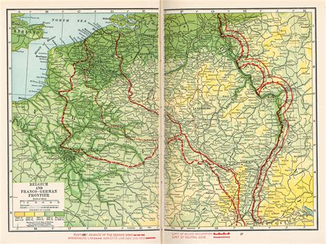 Belgium Map During Ww2
