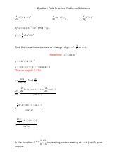 Image result for Easy Quotient Rule Problems