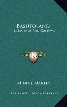 Buy Basutoland: Its Legends and Customs Book Online at Low Prices in ...