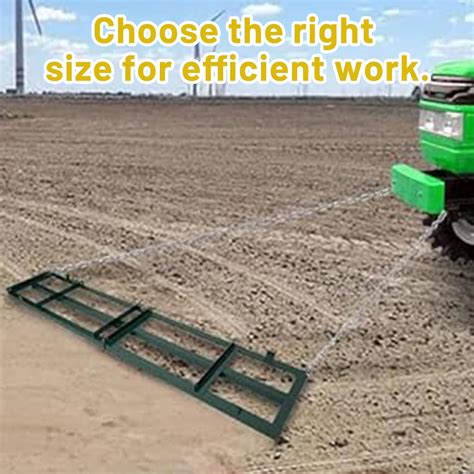 Reykilor 8 FT Drag Harrow Driveway Grader Landscape Power India | Ubuy