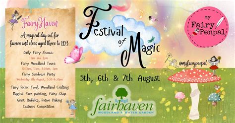 FAIRYHAVEN FESTIVAL OF MAGIC , School Road, NR13 6DZ South Walsham ...