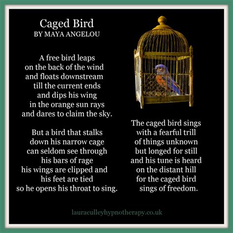 Caged Bird: A Poem by Maya Angelou
