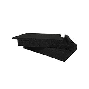 Foam Studio Monitor Speaker Stand Set by Trademark Innovations (Set of ...