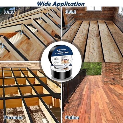 Hyznengu Butyl Joist Tape for Decking, Deck Joist Tape 2 inch India | Ubuy