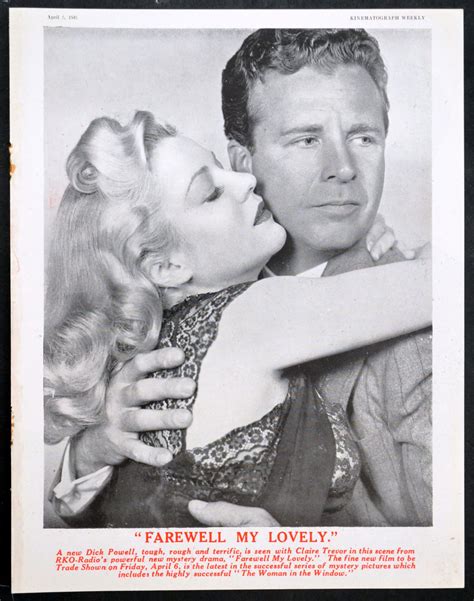 FAREWELL MY LOVELY - Rare Film Posters