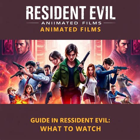 Guide to Resident Evil Animated Films: What to Watch : LevelUpTalk