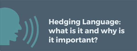 Image result for Hedging Language