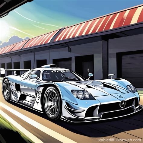 Mercedes CLR GTR Image | Stable Diffusion Online