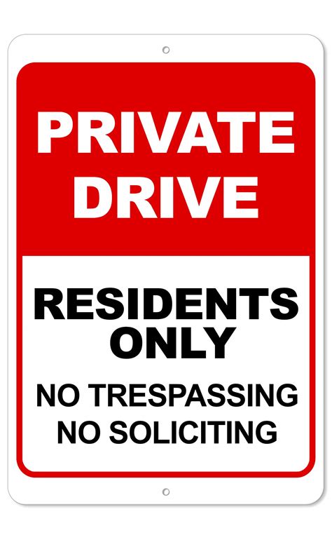 The King Kush Private Drive Residents Only No Trespassing No ...