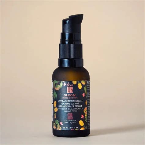 Isha Life Extra Nourishment & Protection Organic Hair Serum With Buriti ...