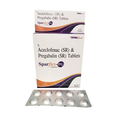 SPARFLEX-PG Tablets Spark Bless Pharma